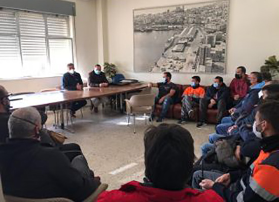 Coordinadora une a los trabajadores de empresas de amarre, remolque y prácticos del Puerto de Cádiz en un frente común