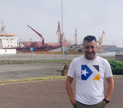 Fernando Delgado, Puerto de Avilés: “Nuestros objetivos son sumar, unir y transmitir los valores de Coordinadora”