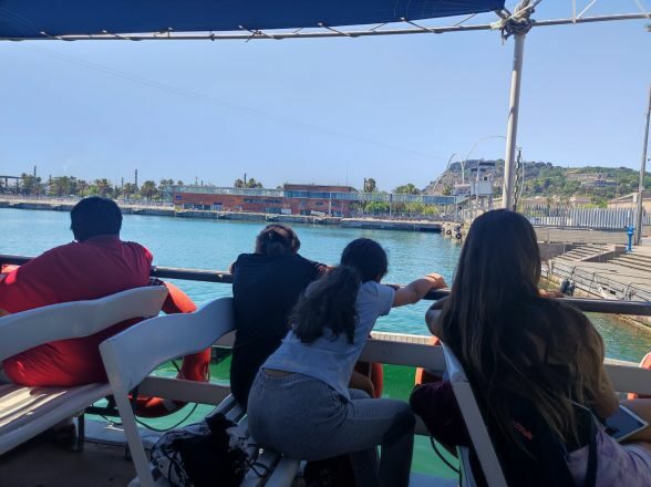 40 menores de la ONG Save the Children conocen el Puerto de Barcelona de la mano de Coordinadora Solidaria