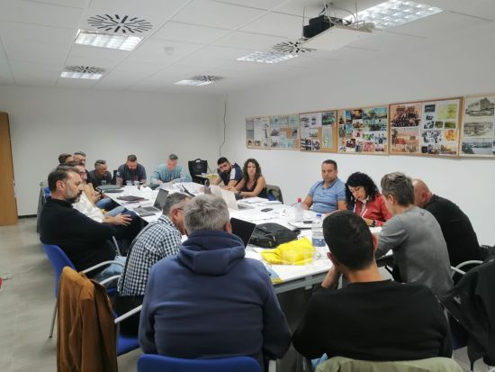 Reunión de comités de zonas de Coordinadora