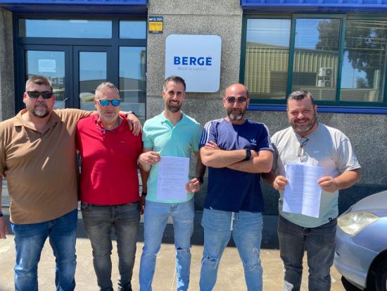 Coordinadora TPA firma los acuerdos de empresa con Bergé Huelva y Fertiberia Palos dando estabilidad laboral a sus trabajadores/as
