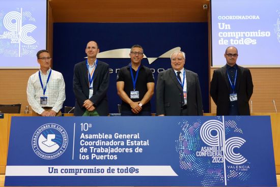 Coordinadora Estatal de Trabajadores de los Puertos celebra su 10ª Asamblea con nuevos objetivos
