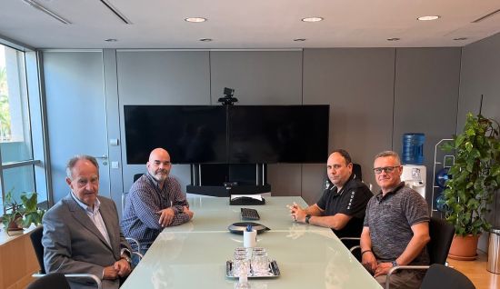 Encuentro entre Coordinadora y el presidente de la Autoridad Portuaria de Baleares