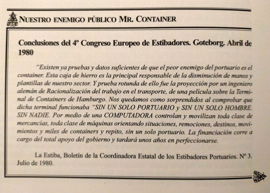 Mr. Container, el enemigo público de la profesión