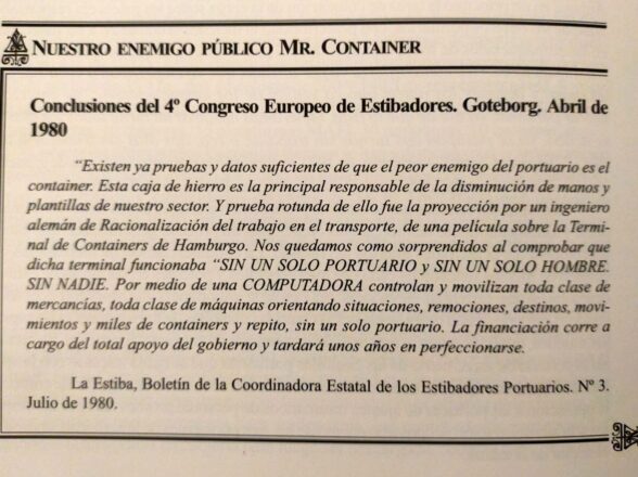 Mr. Container, el enemigo público de la profesión