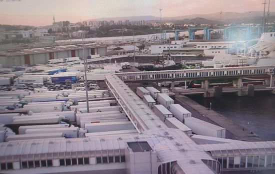 Coordinadora TPA alerta sobre la presión que el tráfico pesado está generando en el puerto de Algeciras