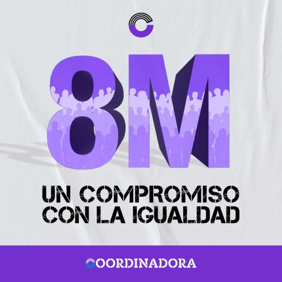 #8M, Coordinadora resalta la labor sindical de los representantes de los trabajadores