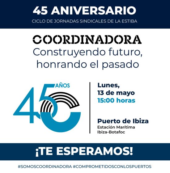 Coordinadora continúa en Baleares el Ciclo de Jornadas Sindicales por su 45 aniversario