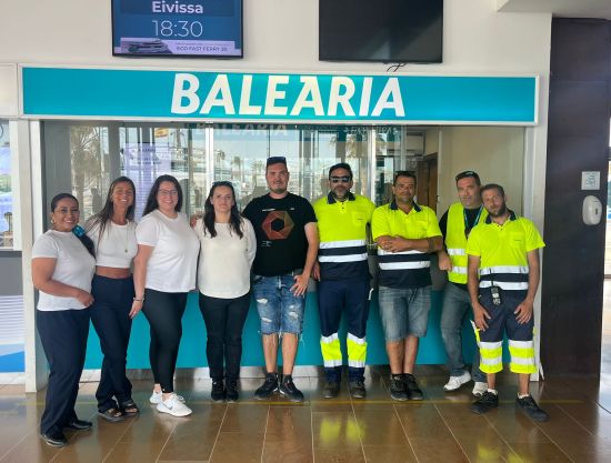 Coordinadora de Trabajadores de los Puertos se impone en Balearia Eurolíneas Marítimas en el puerto de Formentera