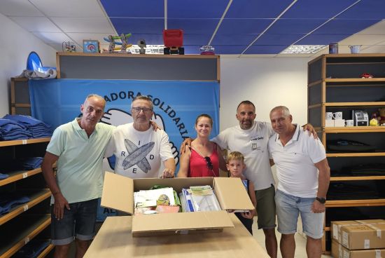 La solidaridad de Coordinadora en el Puerto de Algeciras llega a 130 menores que recibirán el material escolar necesario para el nuevo curso