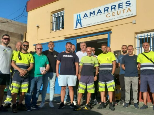 Apoyo de Coordinadora TPA al colectivo de amarre del puerto de Ceuta