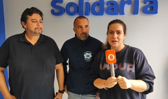 Coordinación entre estibadores del Puerto de Algeciras y de Valencia para ayudar a los afectados por la DANA