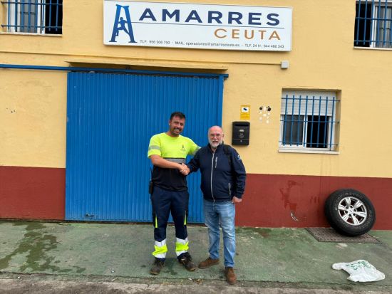 Nuevo representante de Coordinadora TPA en el sector del amarre en el puerto de Ceuta