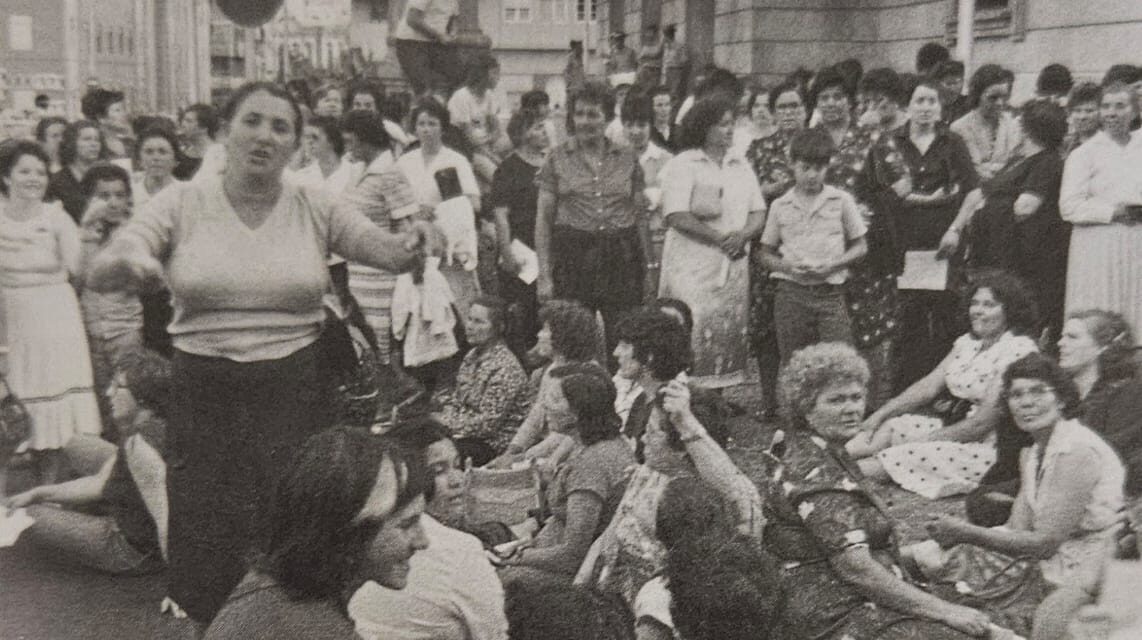 Manifestaciones de las mujeres de estibadores de S/C de Tenerife
