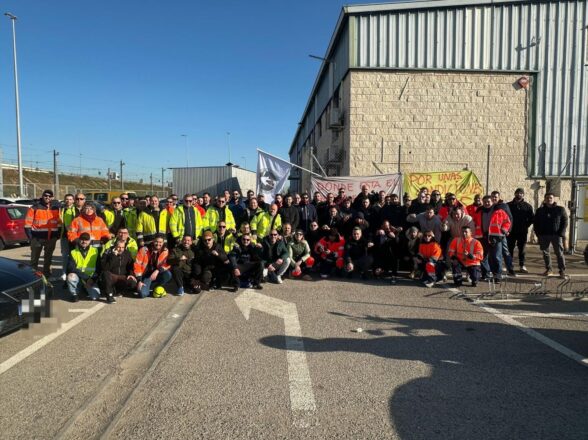 Primera jornada de huelga en Kalmar Valencia en defensa de condiciones laborales justas y seguras