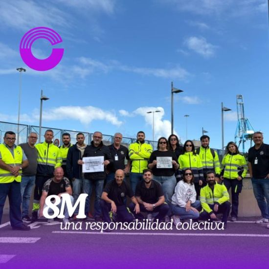Pilar Armas, delegada de Coordinadora en Opcsa en el puerto de Las Palmas: «La igualdad es responsabilidad de tod@s»