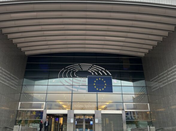 Una delegación de EDC se reúne con eurodiputados en Bruselas para abordar las prioridades de los estibadores europeos