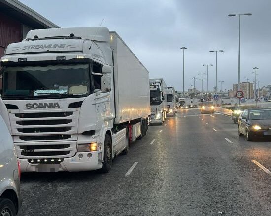Coordinadora de Autoridades Portuarias alerta que la situación en el puerto de Algeciras por el tráfico pesado con destino u origen en Marruecos es “insostenible”
