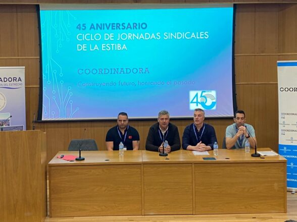 Coordinadora celebra en Algeciras su 45 aniversario con la presencia de su coordinador general, Antolín Goya