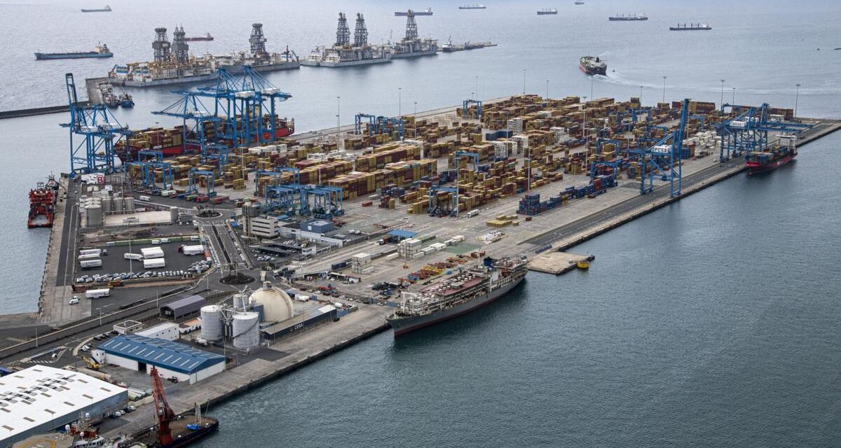 La terminal de trasbordo de La Luz supera el 100% de su capacidad operativa y prepara nuevas inversiones