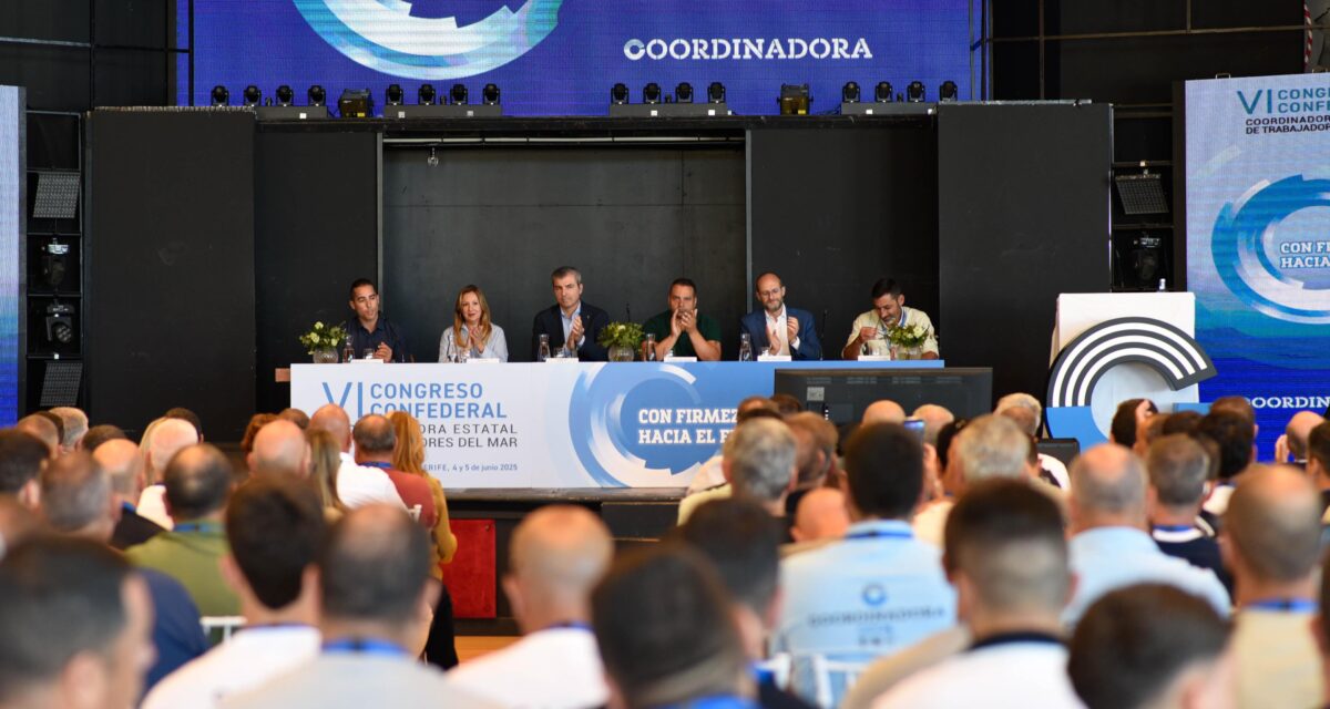 Coordinadora Estatal de Trabajadores del Mar debate en su VI Congreso sobre el futuro de los puertos ante el relevo generacional