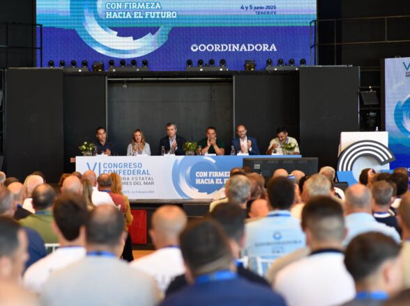 Coordinadora Estatal de Trabajadores del Mar debate en su VI Congreso sobre el futuro de los puertos ante el relevo generacional