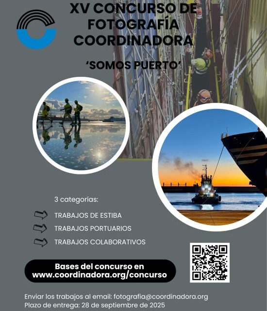 Nueva edición del concurso de fotografía ‘Somos Puerto’, una oportunidad para contar a través de imágenes el trabajo en los puertos