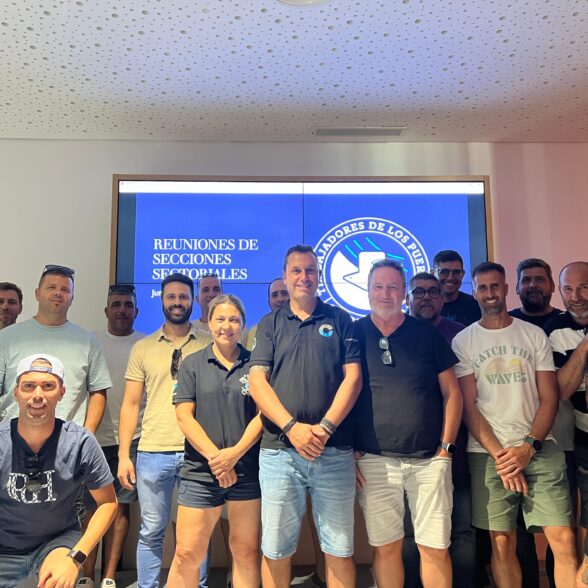 Encuentro del nuevo coordinador general de CETP con delegad@s y afiliación del puerto de Huelva