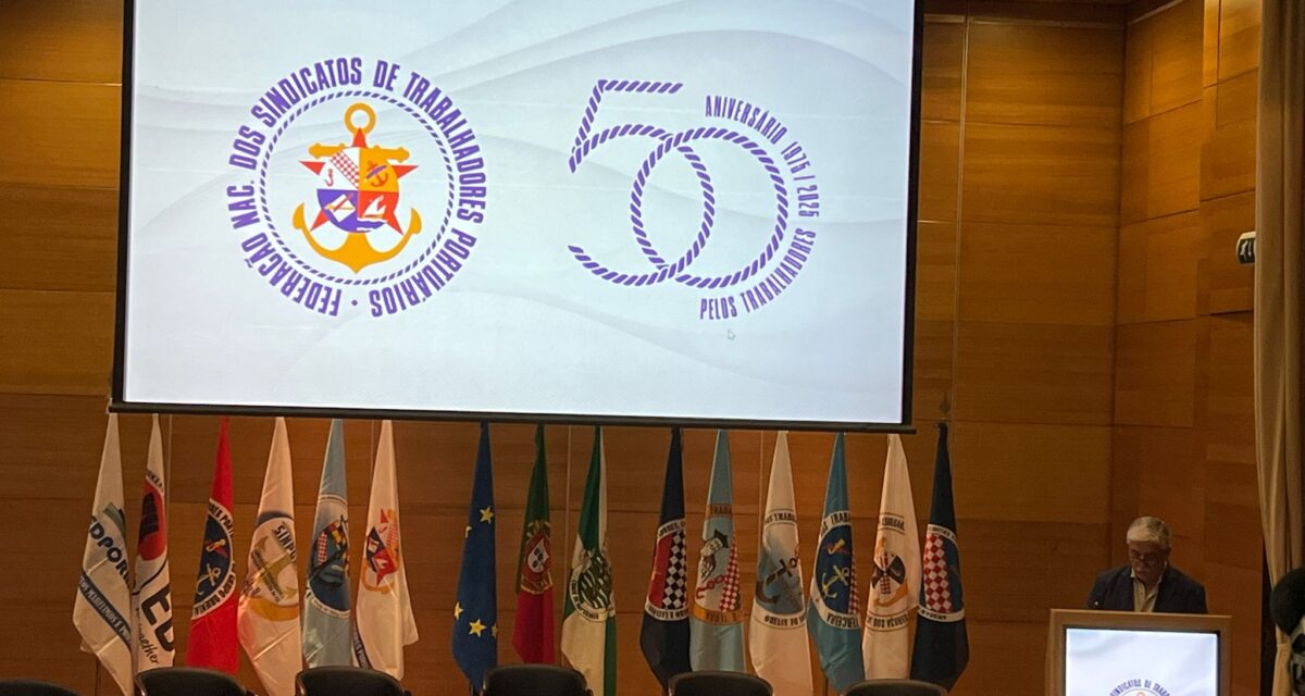 50 aniversario de la Federación Nacional de Sindicatos de Trabajadores Portuarios de Portugal