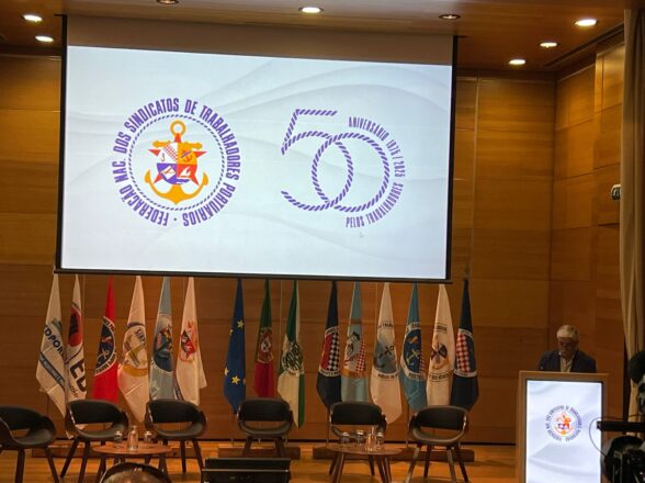 50 aniversario de la Federación Nacional de Sindicatos de Trabajadores Portuarios de Portugal