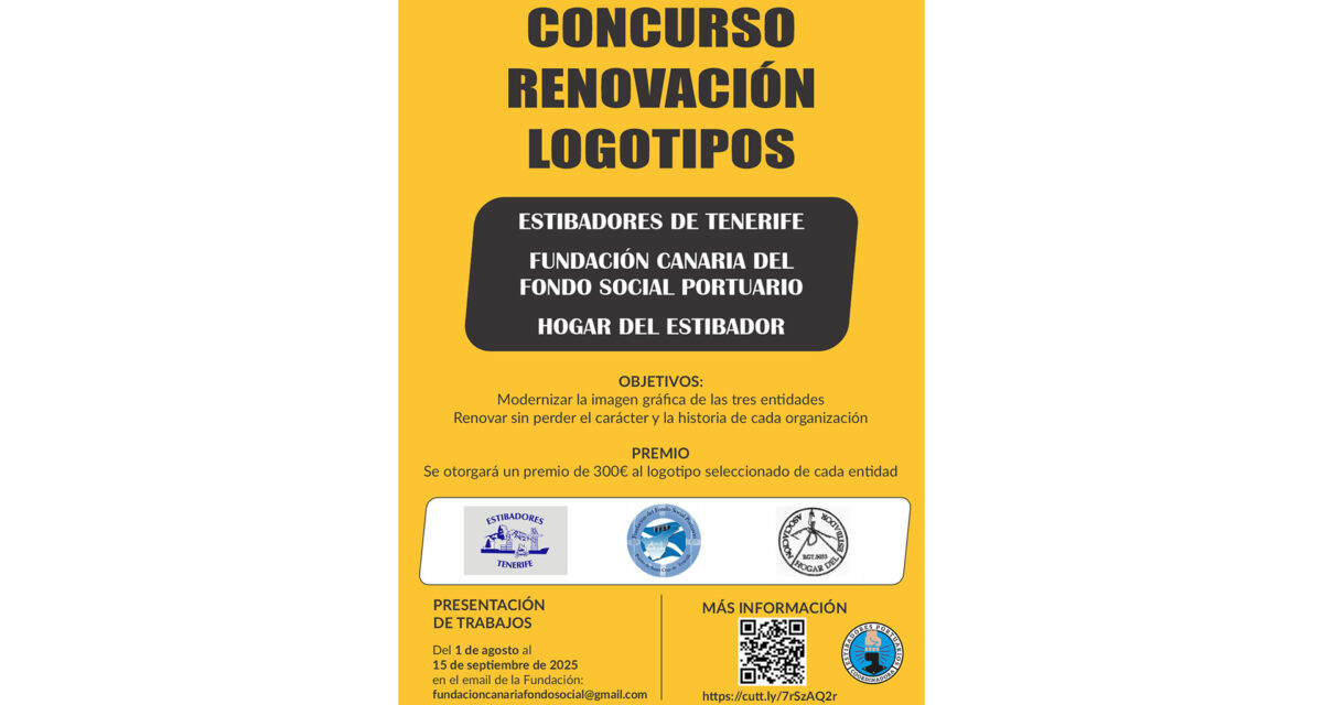 Los estibadores del Puerto de Santa Cruz de Tenerife convocan un concurso para renovar sus logotipos