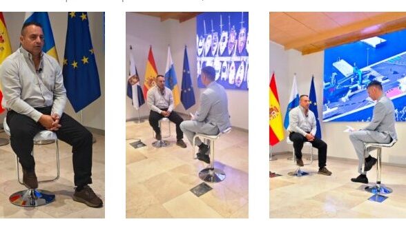 Antolín Goya desgrana las claves del trabajo portuario de Santa Cruz de Tenerife en un programa especial de Canal 4