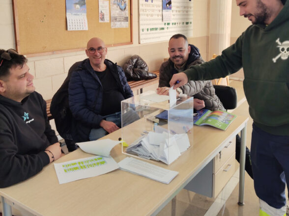 Coordinadora vence en las elecciones del CPE del Puerto de Tarragona