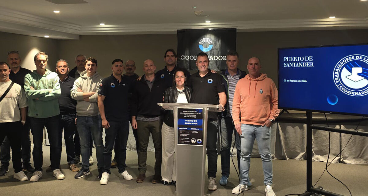 Coordinadora Estatal de Trabajadores de los Puertos celebra una asamblea informativa en el Puerto de Santander