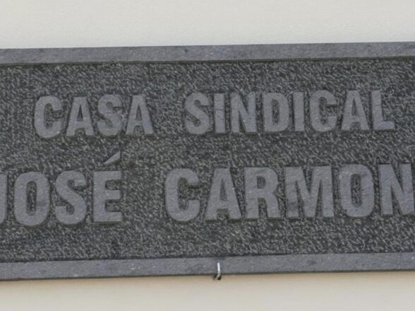 Los estibadores de la Zona Canaria dedican la casa sindical de Fuerteventura a José Carmona