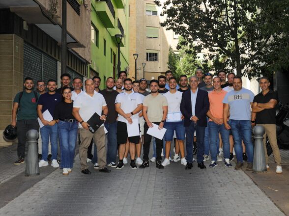 La cuarta promoción de estibadores portuarios de Santa Cruz de Tenerife recibe sus certificados de profesionalidad